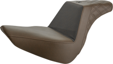 Saddlemen Brown Unknown Industries Step Up Seat 2018-2026 Harley Low Rider FLSB