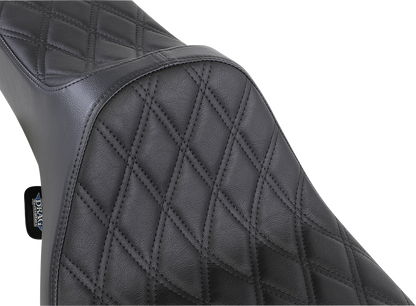 Drag Specialties Predator III Extended Reach Seat fits 1997-2007 Harley Touring