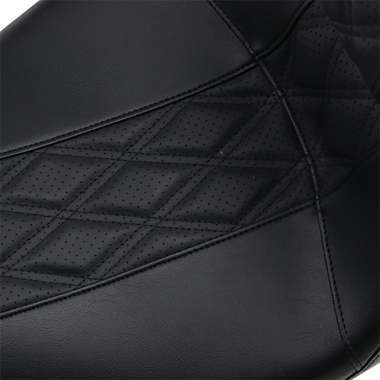 Le Pera Outcast GT Seat & Backrest fits 2008-2024 Harley Touring LK-997BRGT2