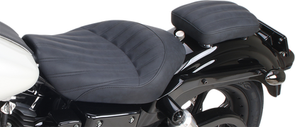 Saddlemen 7" Knuckle Detachable Rear Gel Pillion Pad Seat for Harley Davidson