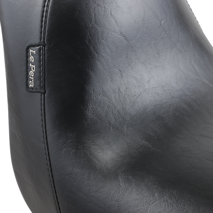 Le Pera Bare Bones Smooth Solo Gel Seat fits 2006-2017 Harley Softail Fat Boy
