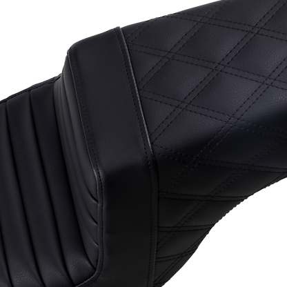 Saddlemen Step-Up Front Tuck-n-Roll Gelcore Seat fits 2004-2022 Harley Sportster