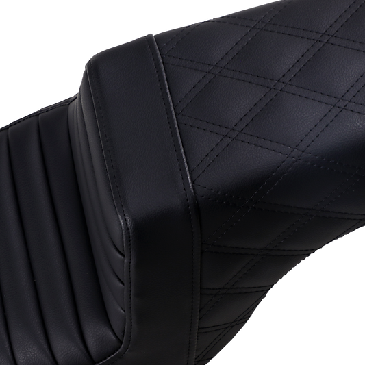 Saddlemen Step-Up Front Tuck-n-Roll Gelcore Seat fits 2004-2022 Harley Sportster