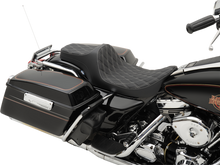 Drag Specialties Diamond Stitch Predator III Seat fits 1997-2007 Harley Touring