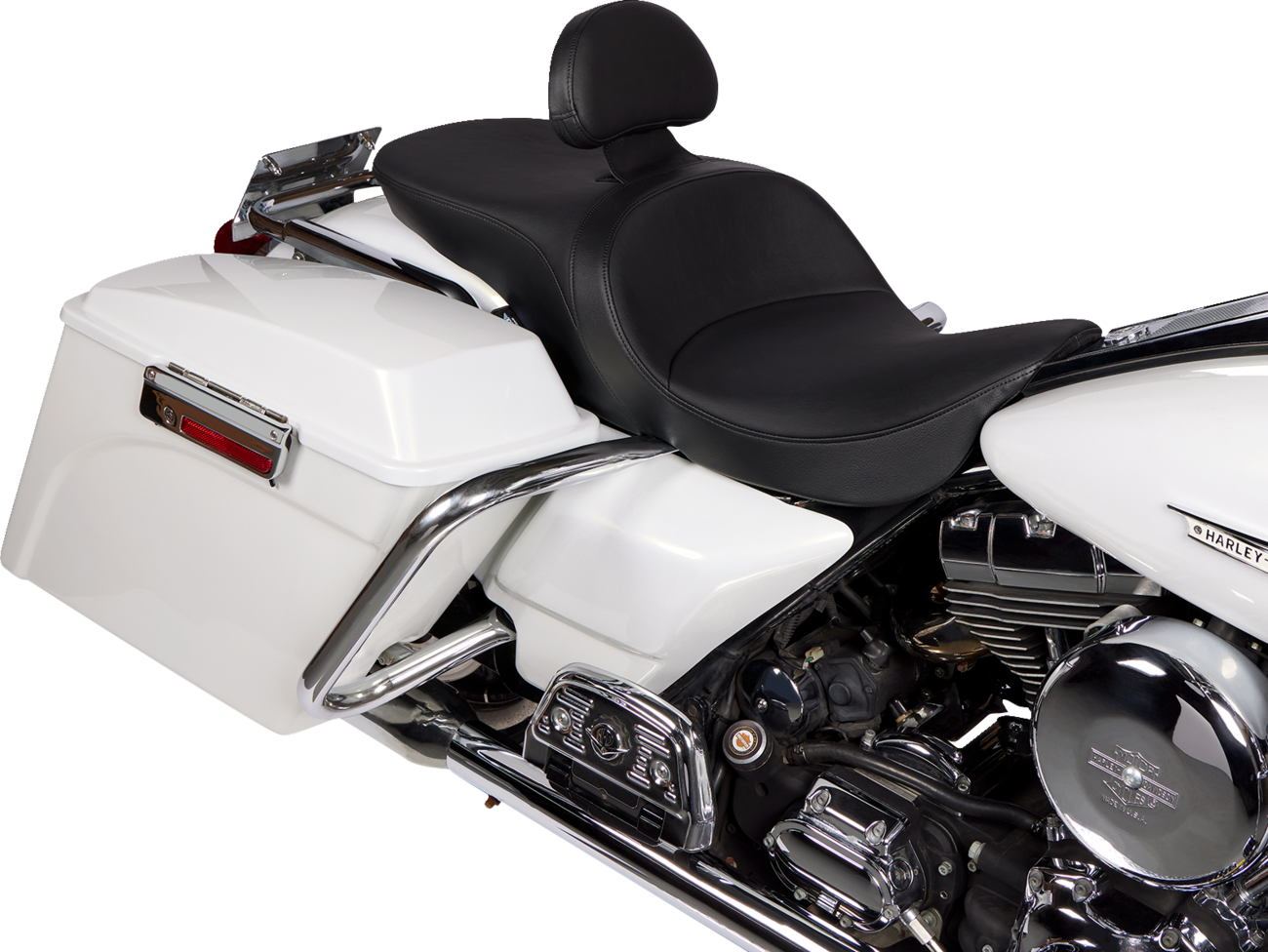 Drag Specialties Predator II Gel Seat fits 2008-2024 Harley Davidson Touring