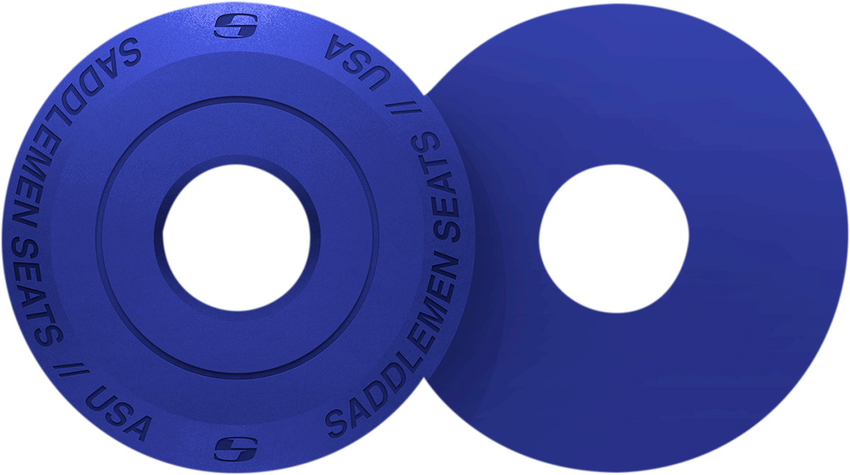 Saddlemen Single Blue Motorcycle Seat To Fender Washer for Harley Davidson