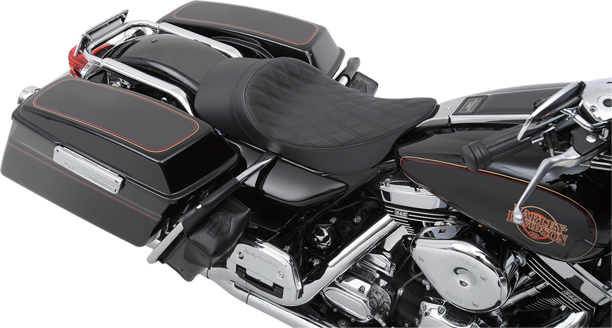 Drag Specialties Low Forward Positioning Solo Seat fits 1997-2007 Harley Touring