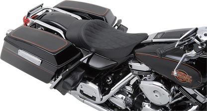 Drag Specialties Low Forward Positioning Solo Seat fits 1997-2007 Harley Touring