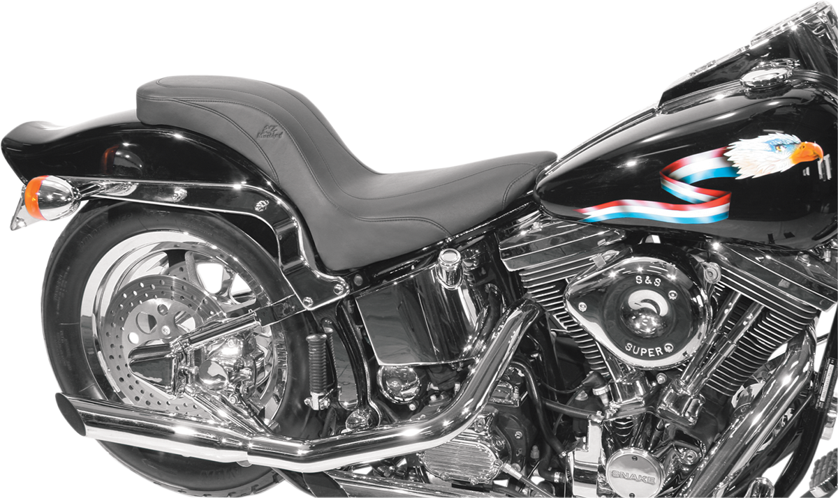 Mustang Day Tripper Seat 2006-17 Harley Softail Fat Boy Heritage Springer 76364