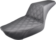 Saddlemen Step Up Front Lattice Gel Seat fits 1996-2003 Harley Dyna FXDL FXDX