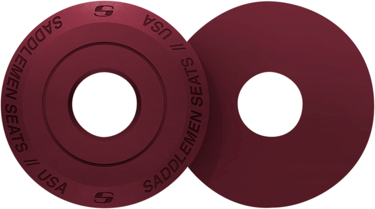 Saddlemen Single Burgundy Motorcycle Seat To Fender Washer for Harley Davidson