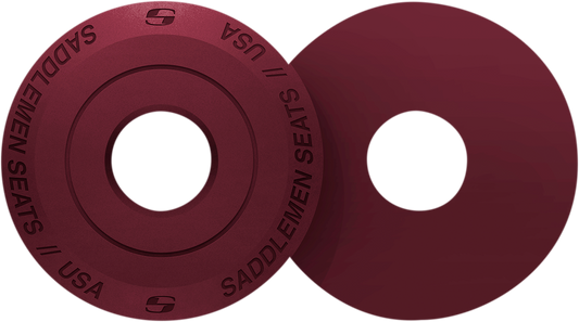 Saddlemen Single Burgundy Motorcycle Seat To Fender Washer for Harley Davidson