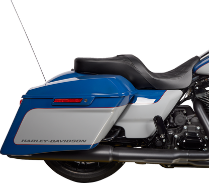 Drag Specialties Freedom Diamond Seat fits 2009-2024 Harley Touring FLHX FLHR