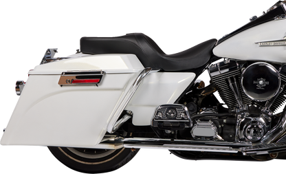 Drag Specialties Freedom Solar Reflective Leather Seat 1997-07 Harley Touring