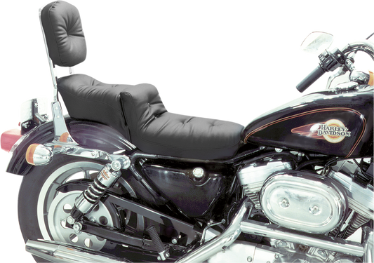 Mustang Regal Duke Vinyl Pillow 2-Up Seat 1996-2003 Harley Sportster 3.3 Gal Tank