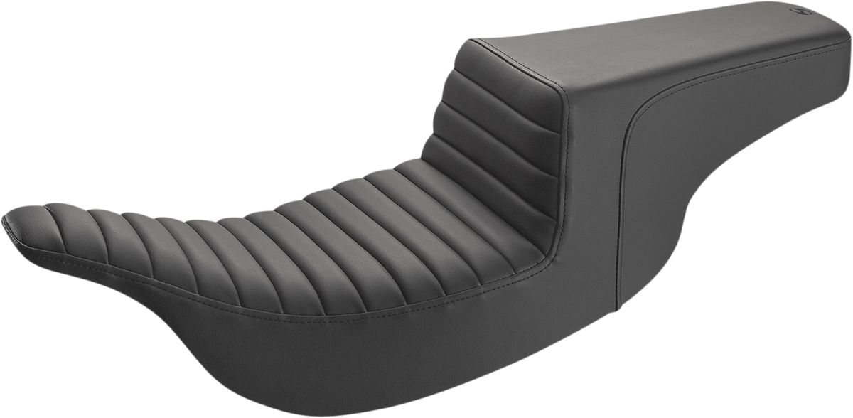 Saddlemen Step-Up Front Tuck-N-Roll Motorcycle Seat for 1997-2007 Harley Touring