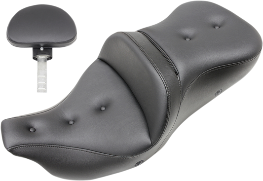 Saddlemen Roadsofa Heated Pillow Seat & Backrest for 2009-2023 Harley Tri Glide