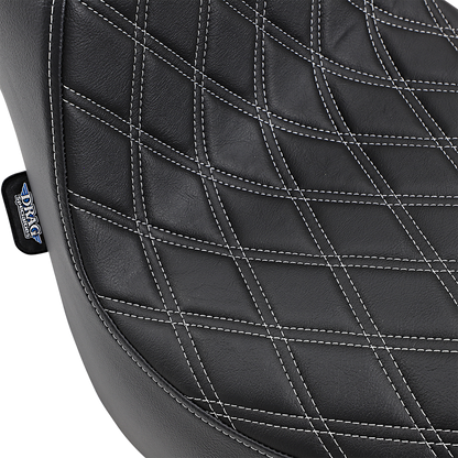 Drag Specialties Predator III Diamond Seat 2018-23 Harley Softail Fat Bob FXFB
