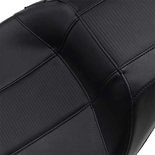 Le Pera Outcast GT Carbon Fiber Inlay Seat 2008-2024 Harley Touring LK-997GT3