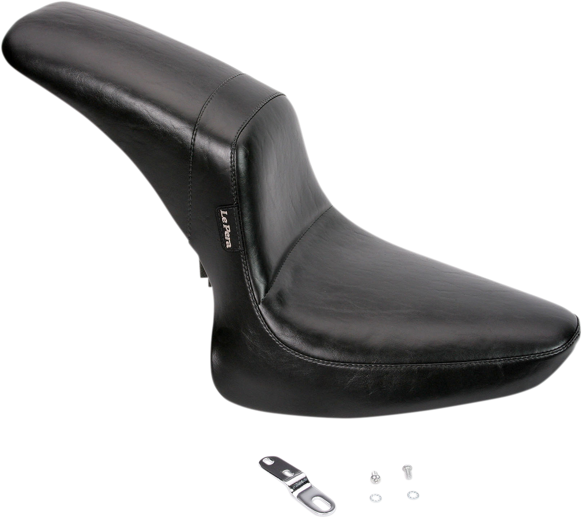 Le Pera Daytona Sport Smooth Seat fits 2000-2017 Harley Softail FLST FXST