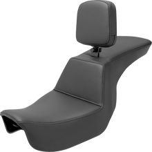 Saddlemen Tour Step Up Gel Seat & Backrest fits 2006-17 Harley Dyna 806-04-194BR