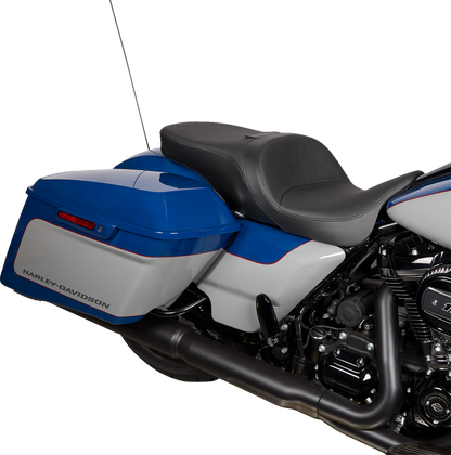 Drag Specialties Freedom Smooth Seat fits 2009-2024 Harley Touring  FLHX FLHR