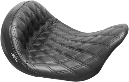 Le Pera Monterey Sport Diamond Solo Seat for 2008-2024 Harley Touring LK-697SPDD