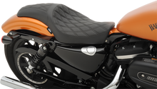 Drag Specialties Predator Black Diamond Stitch Seat 2010-2022 Harley Sportster