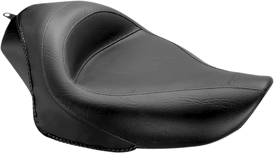 Mustang Vintage Solo Seat 2004-2022 Harley Sportster Low Iron w/ 3.3 Gal Tank