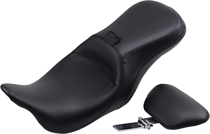 Le Pera Outcast Smooth Seat & Backrest fits 2008-2024 Harley Touring LK-997BR