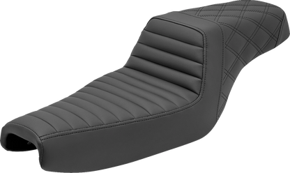 Saddlemen Step-Up Front Tuck-n-Roll Gelcore Seat fits 2004-2022 Harley Sportster