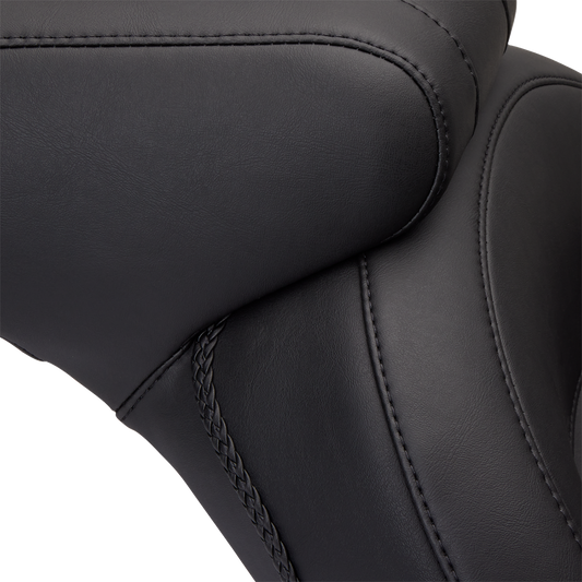 Mustang Vintage Style Seat for 2006-17 Harley Softail Fat Boy Night Train 76400