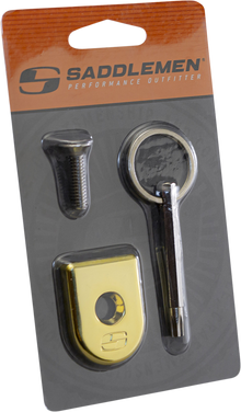 Saddlemen Gold ATAB Motorcycle Security Seat Screw for Indian