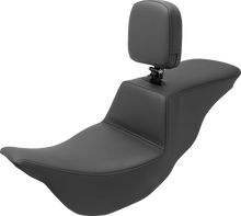 Saddlemen Tour Step Up Smooth Gel Seat & Backrest for 2008-2025 Harley Touring