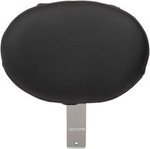 Drag Specialties large Black Ez Glide II Leather Low Profile Seat Backrest