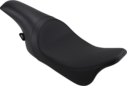 Drag Specialties Predator Smooth Solar Leather Seat for 2008-2024 Harley Touring