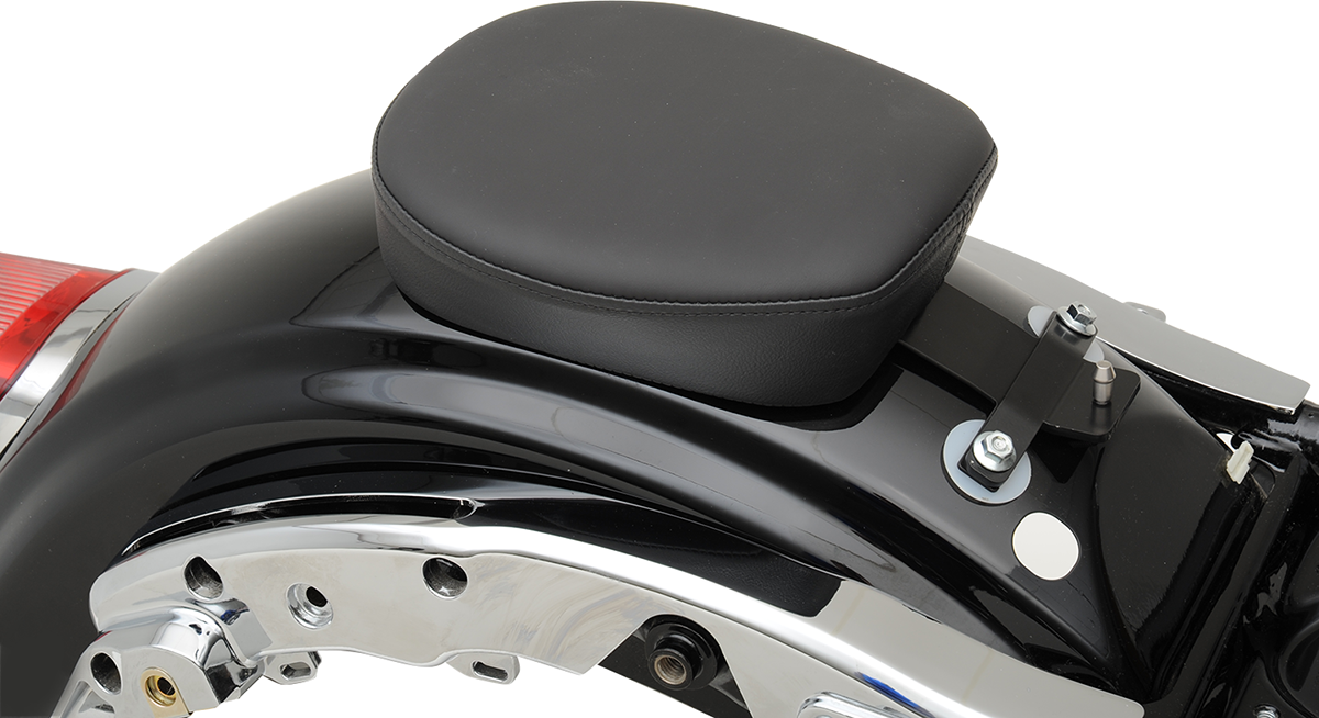 Drag Specialties Low Profile Wide Passenger Pillion Seat 97-20 Harley Touring