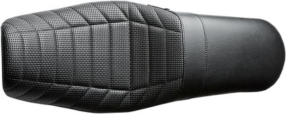 Le Pera Daytona Sport Flat Track Stitch Seat fits 2006-2017 Harley Dyna FXD