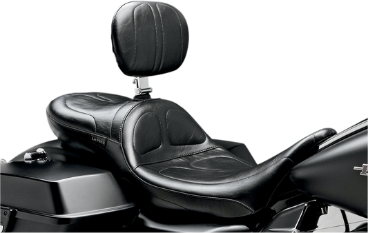 Le Pera Maverick Daddy Long Legs Stitch Seat & Backrest for 08-23 Harley Touring