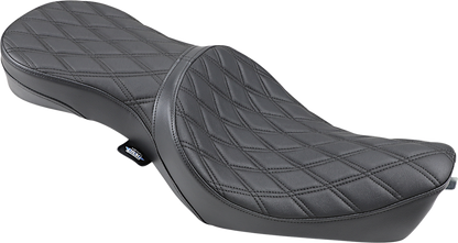 Drag Specialties Double Bucket Diamond Stitch Seat 2010-2022 Harley Sportster XL