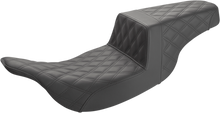 Saddlemen Step-up Lattice Stitch Seat for 1997-2007 Harley Touring FLTR FLHT