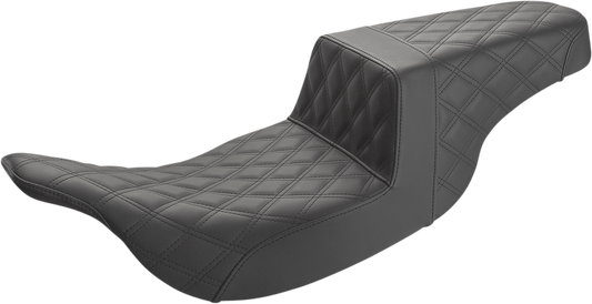 Saddlemen Step-up Lattice Stitch Seat for 1997-2007 Harley Touring FLTR FLHT