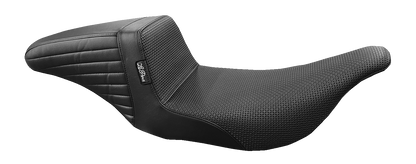 Le Pera Kickflip Basketweave Seat for 1997-2007 Harley Electra Road Glide Models