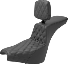 Saddlemen Step Up Lattice Gel Seat & Backrest for 2018-2026 Harley Softail FXBB