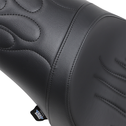 Drag Specialties Predator Flame Seat for 2000-17 Harley Softail FLST FXST FLSTS