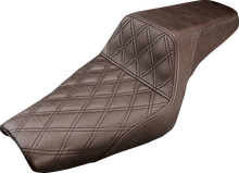 Saddlemen Brown Step-Up Seat fits 2004-2020 Harley Davidson Sportster