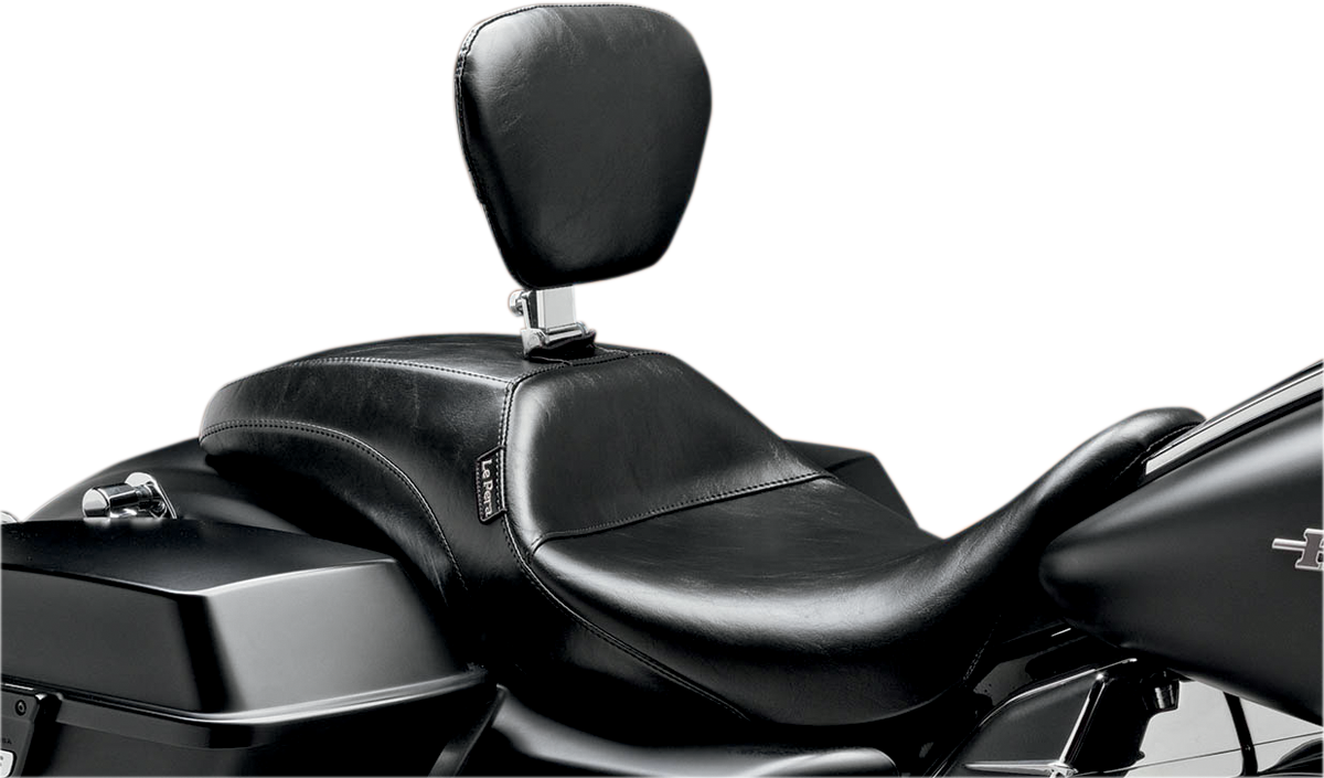 Le Pera Outcast Smooth Seat & Backrest fits 2008-2024 Harley Touring LK-987BR