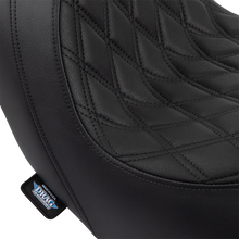 Drag Specialties Predator Diamond Seat for 2018-2026 Harley Softail Low Rider