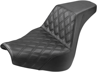 Saddlemen Step-Up Lattice Stitch Seat fits 2018-2021 Harley Breakout 114 FXBRS