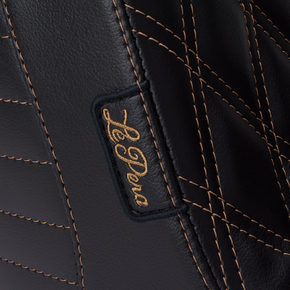 Le Pera Tailwhip Up Front Chestnut Diamond Seat fits 2008-2024 Harley Touring